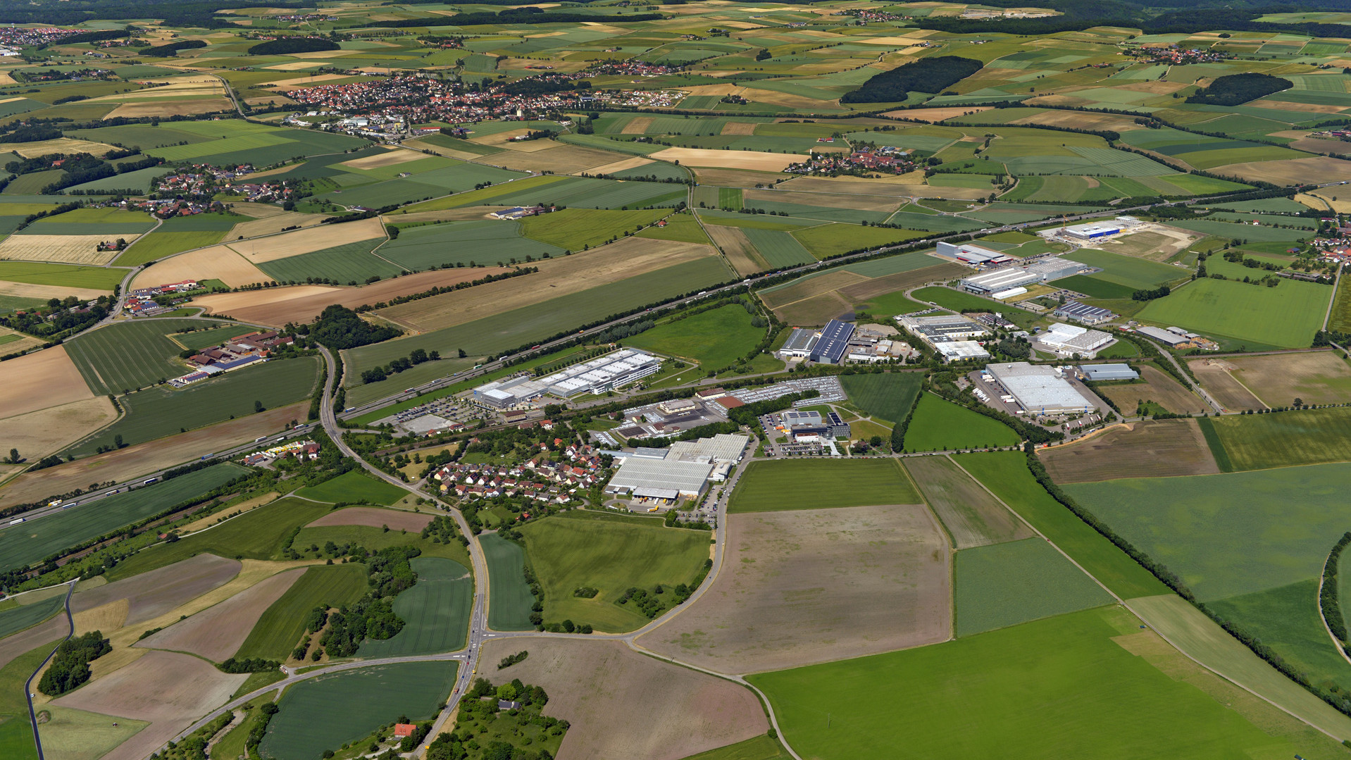 Industriegebiet Kupferzell (Autor: Hajo Dietz Luftbildfotografie)